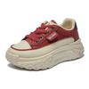 Korean Version Of Fashion Platform Casual Sports Single Shoes Women'S 25 Casual Street Shot Heightening Front Lace-Up Shoes