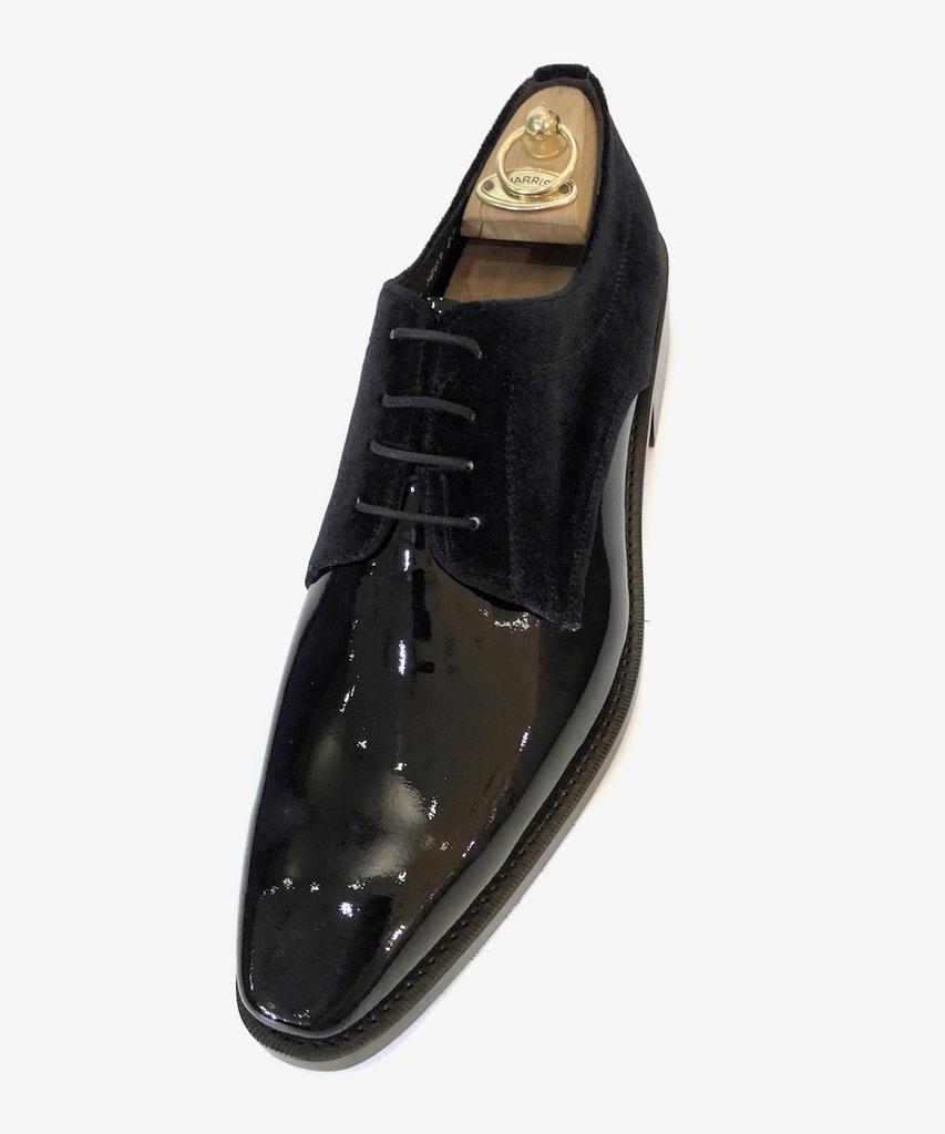 Joenshoe Mild Half Velvet Oxford Crink Black