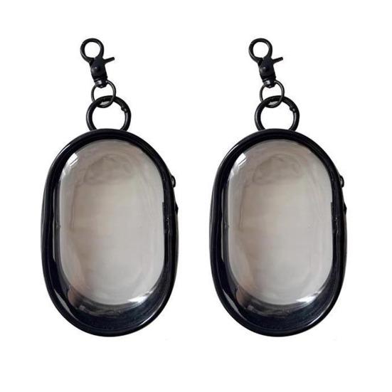 Сумка для хранения кабеля для передачи данных и зарядного устройства, прозрачная, водонепроницаемая, легкая, с легким доступом, сумка для хранения наушников с молнией