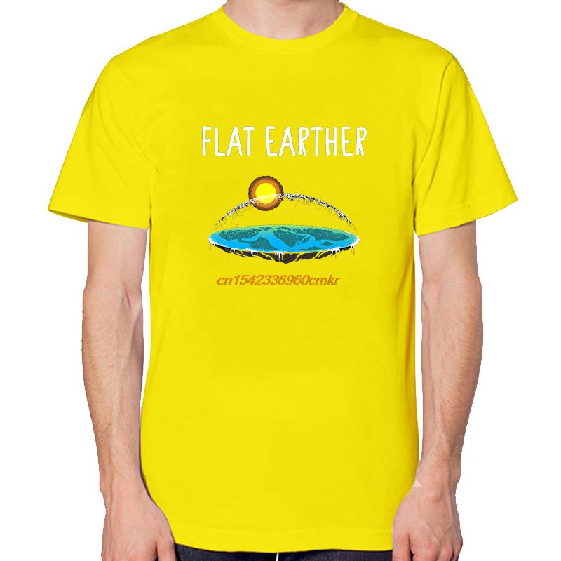 Flat Earther Shirts Graphic Tee Summer Tops Tshirt New Arrival Goods High Quality Short Sleeve Tee Fashion Unisexs Cotton Tshirt