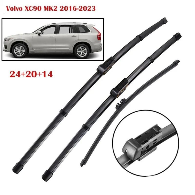 24"+20"+14" Front Rear Wiper Blades for XC90 MK2, XC60 MK2, S90, V90, V60 MK2