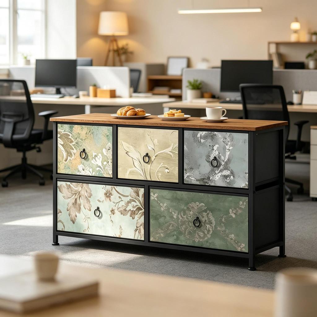 Chic storage cabinet, chest of drawers cabinet with drawers, hallway cabinet (only with hallway cabinet)