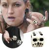 White Skull Bone Dice Six Sided Skeleton Dice Club Pub Party Game Toy Resin Dice For Children Adults