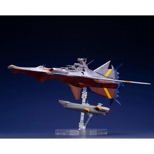 Kotobukiya Nadia: The Secret of Blue Water N-Nautilus with Nautilus DX Set, 1/1000 Scale Plastic Model Kit, Approx. 333mm Long, KP547