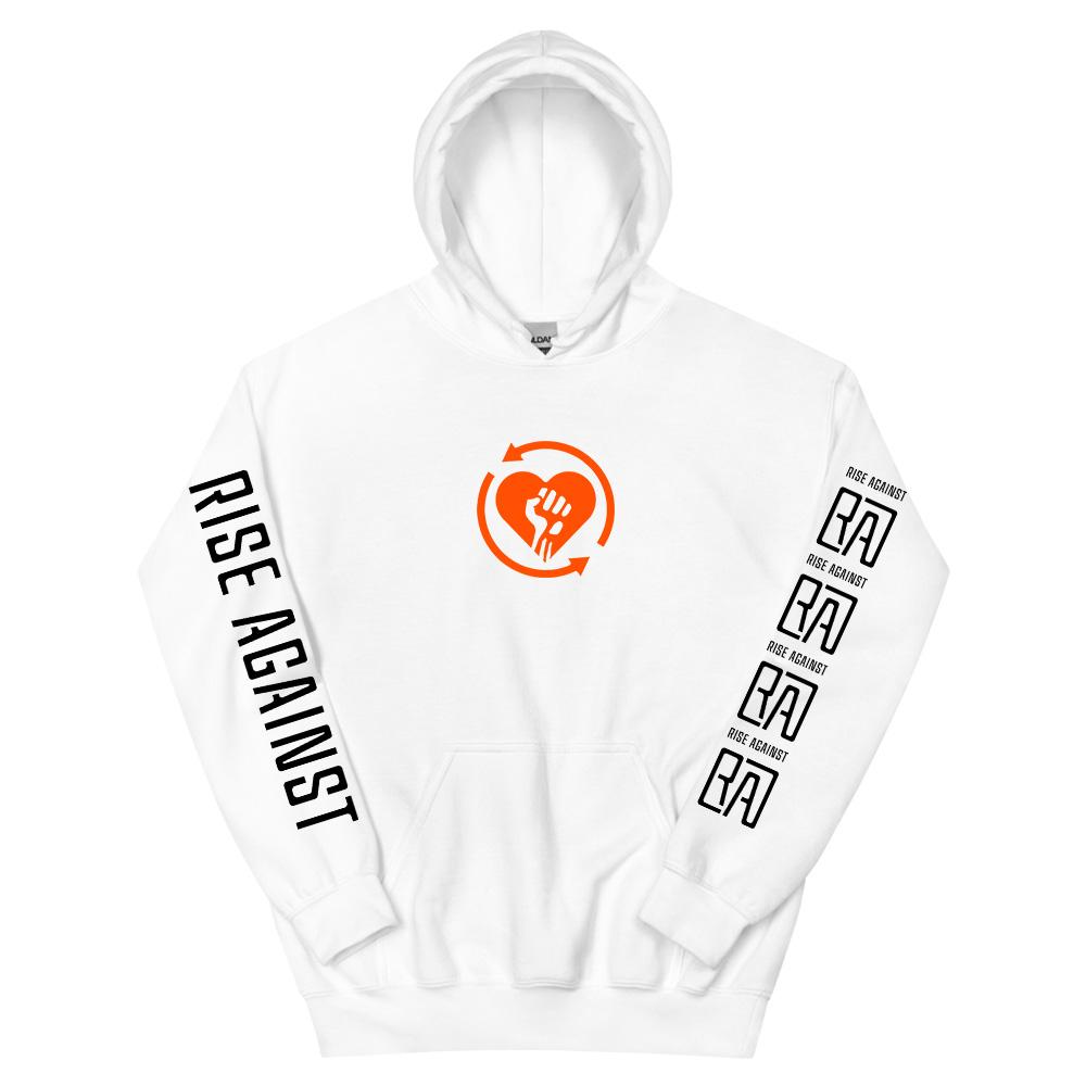 2025 Heartfist RA Printing Hoodies RISE AGAINST RICOCHET Album Sweatshirt Long Sleeve Pocket Unisex Streetwear Men Clothing Top