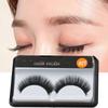 Pair A Of Black Fake Eyelashes Simulation Nude Makeup Beauty Woman Products