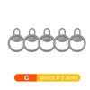 5/1PCS Detachable Zipper Puller Universal Replacement Metal Zipper Head Repair Kits Luggage Purses Handbag Clothes Zipper Slider