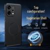 Магнитный силиконовый чехол для телефона с текстурой кожи для OPPO Reno14 – Унисекс, Элегантный дизайн.