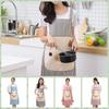 Stripe Cartoon Apron with Pockets Pig Pattern Apron Adjustable   Household