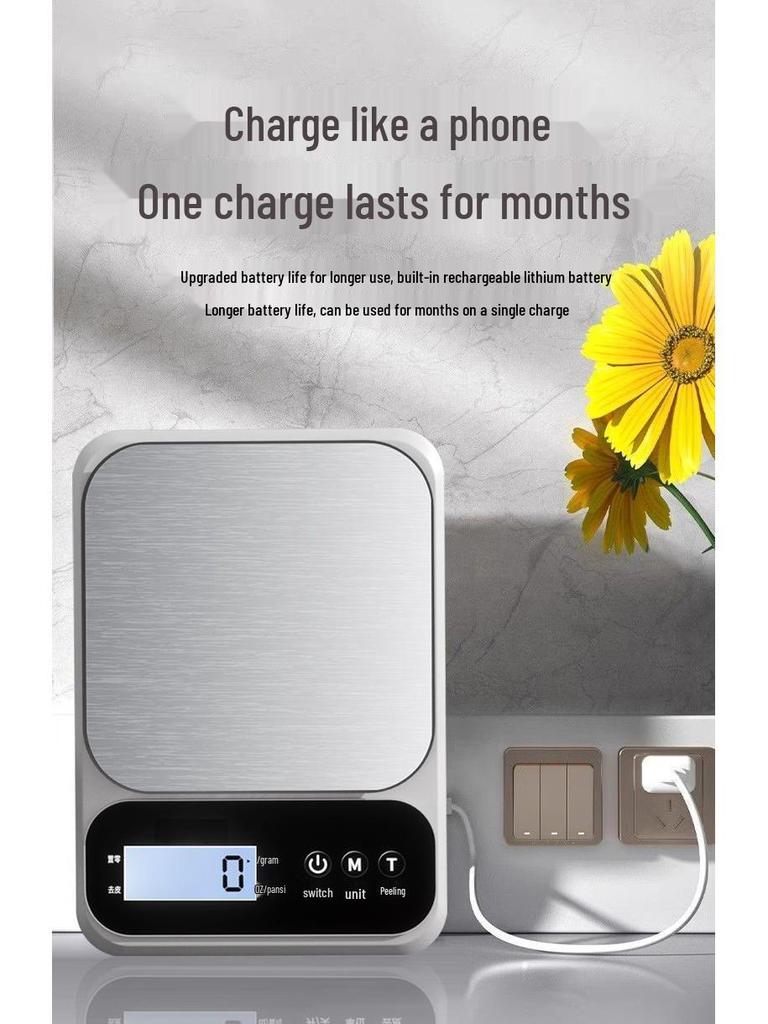 High-Precision Electronic Scale for Kitchen, Baking, and Pharmacy - Ideal for Weighing Chinese Medicinal Materials