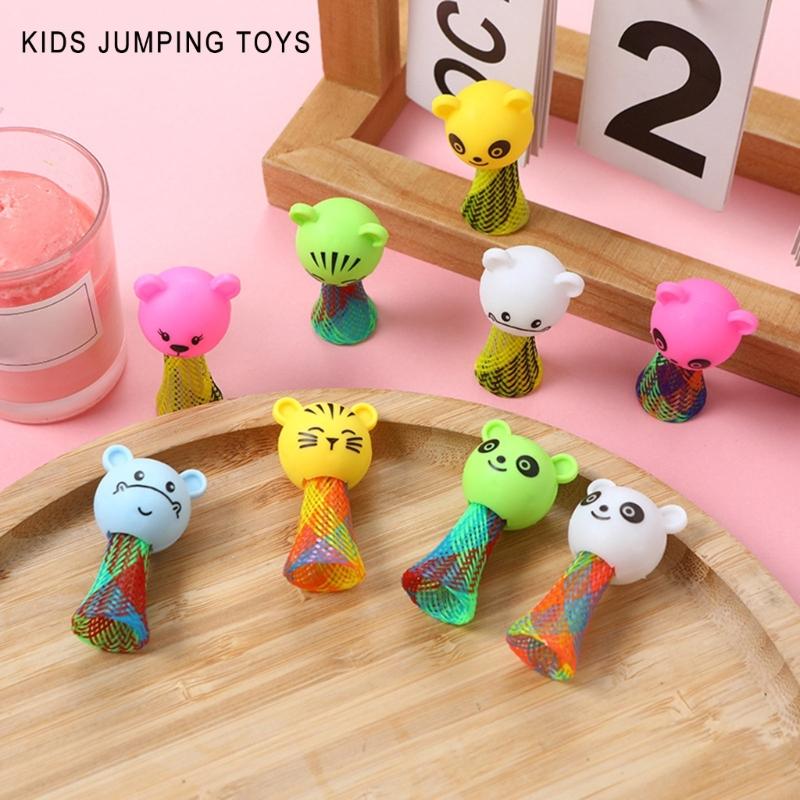 Смешанный мультяшный прыгающий персонаж Креативные прыгающие мультяшные персонажи Мультяшное животное Прыгающая кукла Игрушка