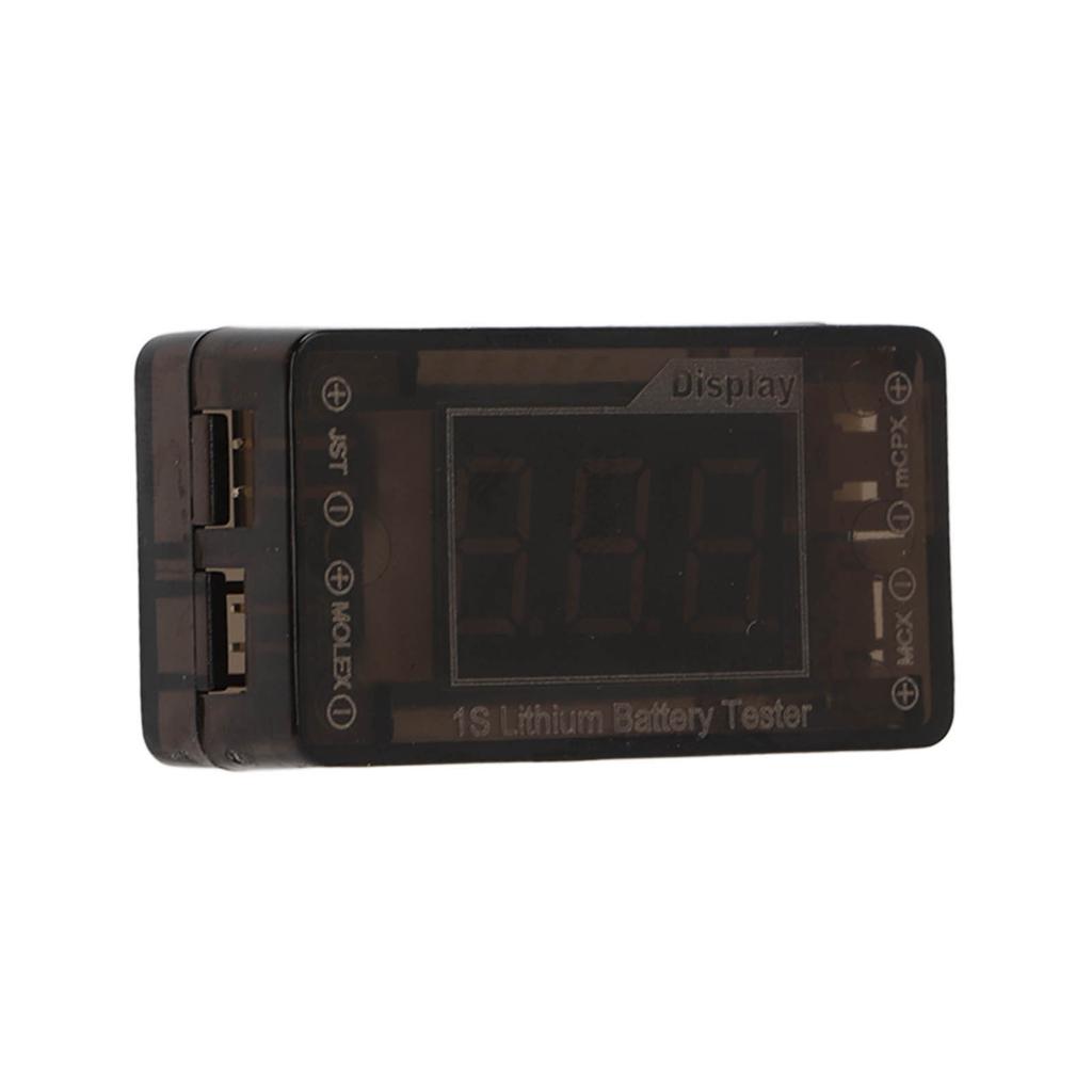 1S Battery Tester Indicator Checker for MOLEX JST MCPX MCX Plug Connector Battery Voltage