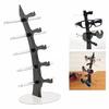 Eyeglasses Storage Stand Holder Organizer Jewelry Eyewear Display Acrylic Sunglasses Show Rack for 5 Glasses