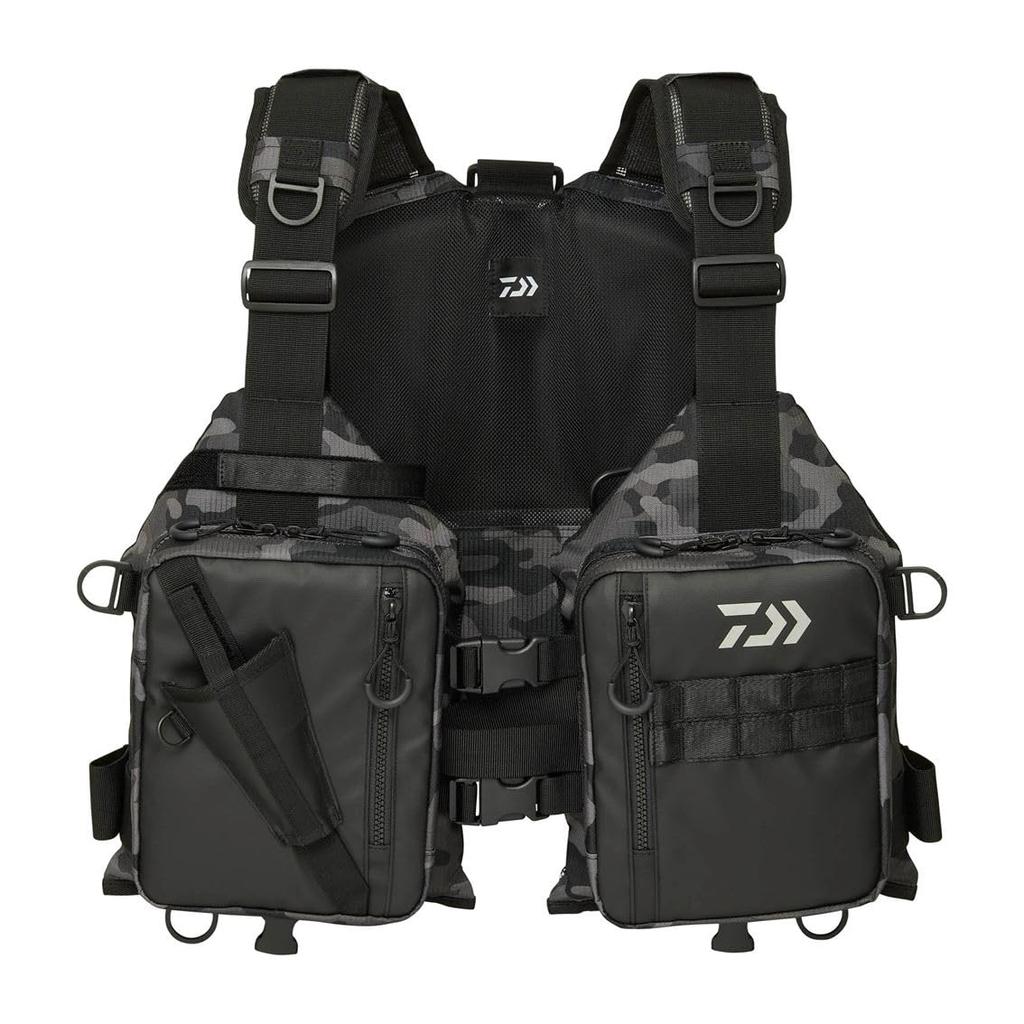Daiwa Floating Game Vest Black Camo Free Size DF-6425