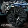 Аксессуары для ухода за автомобилем, анти-солнце, фургон, грузовик, автомобильный чехол для запасного колеса, сумка для шин, чехол для колеса, чехол для запасного колеса