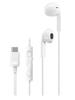 JVC Kenwood JVC Earphones Wired with Microphone Type C Open Type USB White HA-FR17UC-W Type-C 1.2m HA-FR17UC