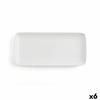 Плато запеченное Ariane Vital Coupe Rectangulaire Céramique Blanc (36 х 16,5 см) (6 единиц)