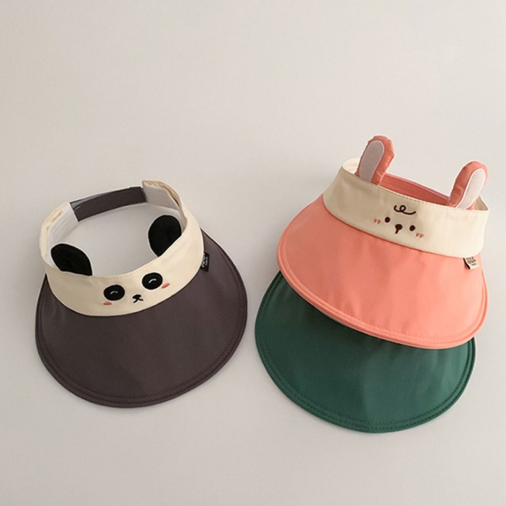 Korean Style Baby Sun Hat Anti UV Children Sunshade Hat Cute Kids Empty Top Cap Summer