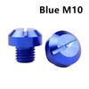 2Pcs Anti-Rust Motorcycle CNC Aluminum M10 Rear View Mirror Hole Plugs Screws Rearview Mirror Holder Motorcycle Accessories
