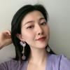 Серьги с вышитыми цветами, серьги ручной работы в древнем стиле, серьги бессмертной красоты, милые индивидуальные серьги с цветами, серьги