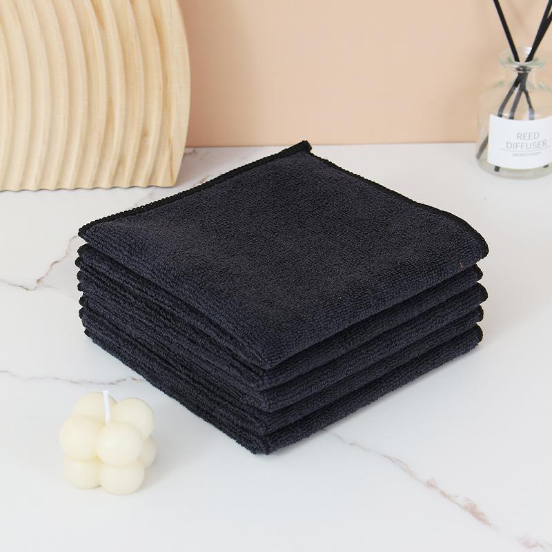 Cross-Border Microfiber Kitchen and Car Cleaning Cloths - Absorbent, Non-Shedding Towels and Scouring Pads