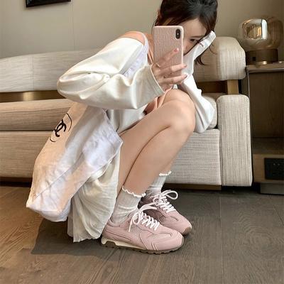 Су Иньинь супер хорошая версия~ ретро сетчатые дышащие повседневные кроссовки спортивные туфли Форреста Гампа женские универсальные на плоской подошве немецкие тренировочные туфли