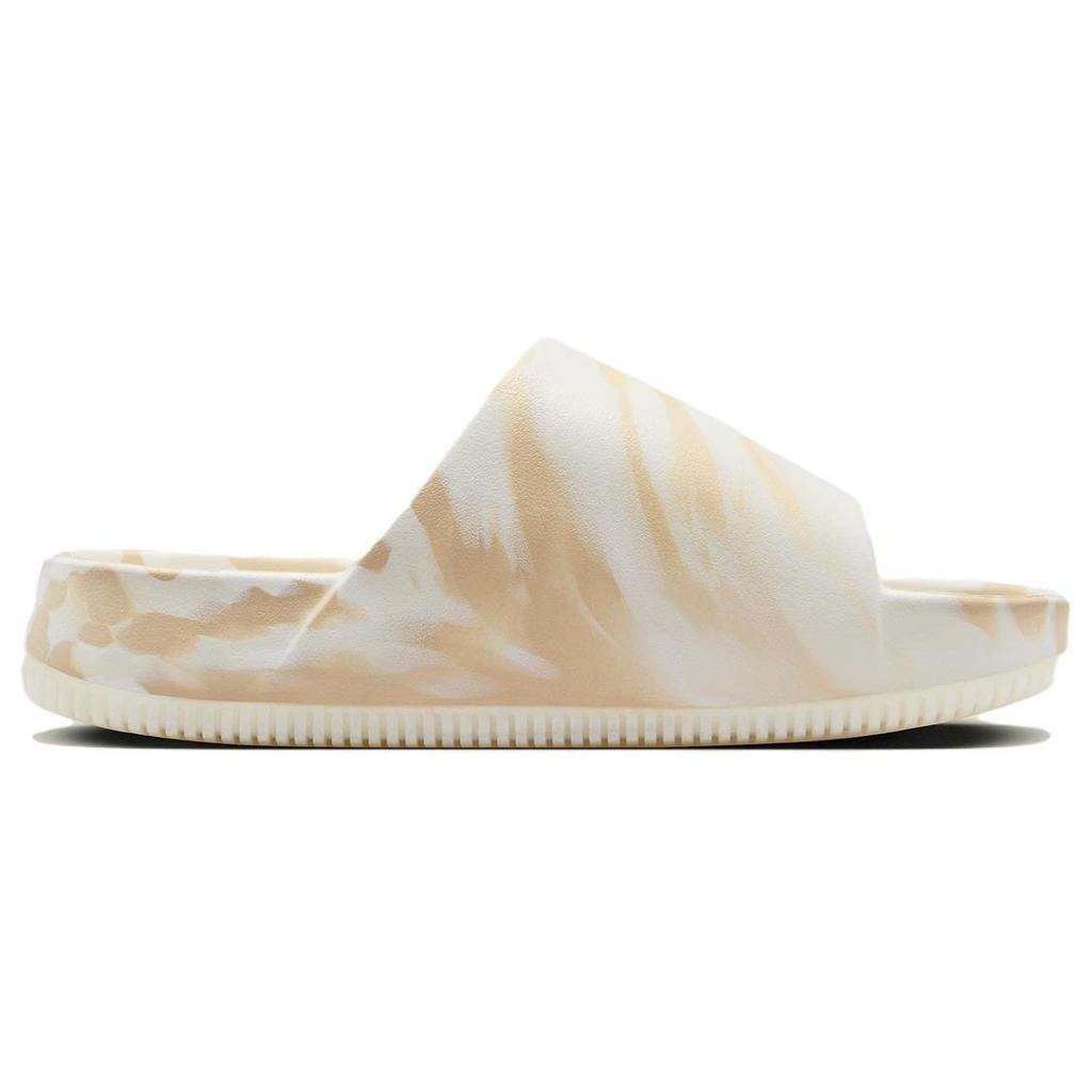 Nike Calm SE Slide Phantom Marbled Women Sneakers Cream FV5643-001