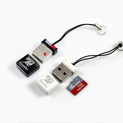 Super Mini USB 2.0 Micro SD Card Flash TF Адаптер для чтения карт памяти для компьютера, ноутбука, автомобиля