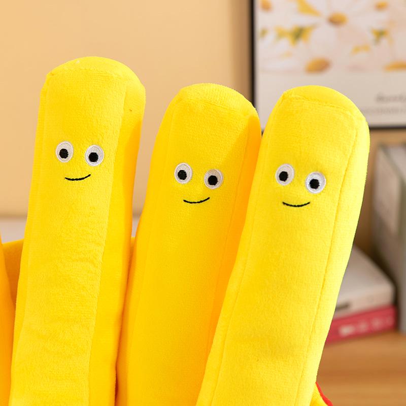 Коллекция плюшевых игрушек: Гамбургер, картофель фри, подушка, пицца, тряпичная кукла и многое другое для детей