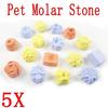 5шт шлифовальный камень хомяк песчанка попугай волнистый попугайчик канарейка рот моляр жевать