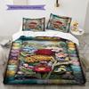 Gentle Peace Sense Bedding Quilt Set Quilt Cover Pillowcase Home Decoration Birthday Gift (1 * duvet cover + 2 * pillowcase, without core)