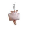 Animal Shapes Stuffed Bag Accessories Key Chain Pp Decoration Kids Girls Gift