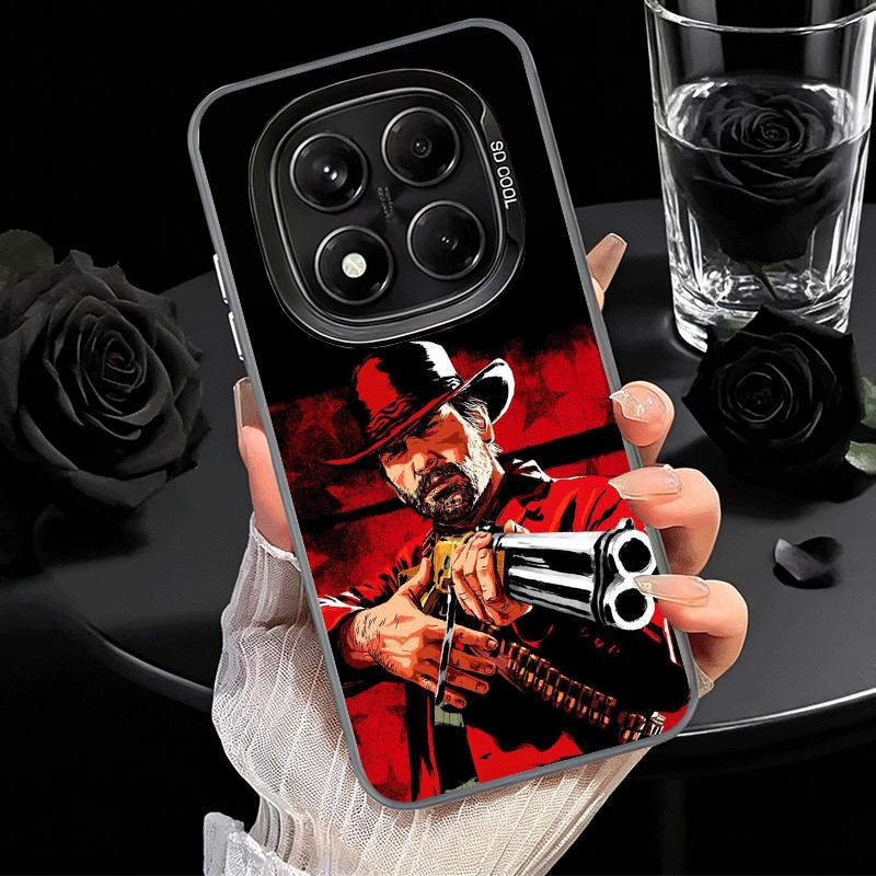 Мягкий чехол для телефона Red Dead R-Redemption для Xiaomi Redmi Note 13 14 15 Pro Plus 12S 12 11S 11 11T 10S 10 Ударопрочный задний чехол She