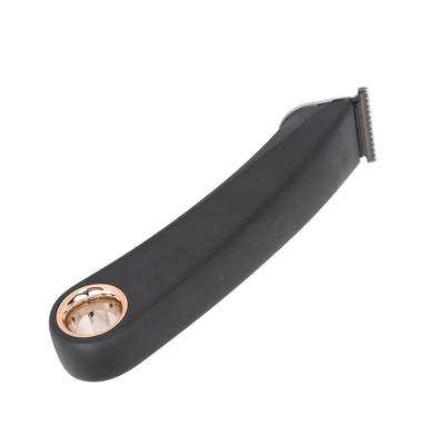 Электрическая машинка для стрижки волос с R-образным углом, острой резкой, триммер для ухода за волосами из нержавеющей стали с 4 направляющими насадками, черный