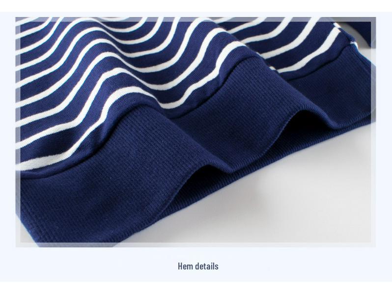 27kids Полосатый детский свитшот Осень 2024 - Цельная детская одежда