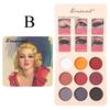 Bling Diamond Metallic Matte Shimmer Палитра теней для век Косметический макияж глаз Мерцающие тени для век