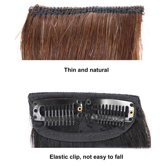 Парик колодки невидимый густые волосы гладкие пушистые накладные волосы клипса для красоты