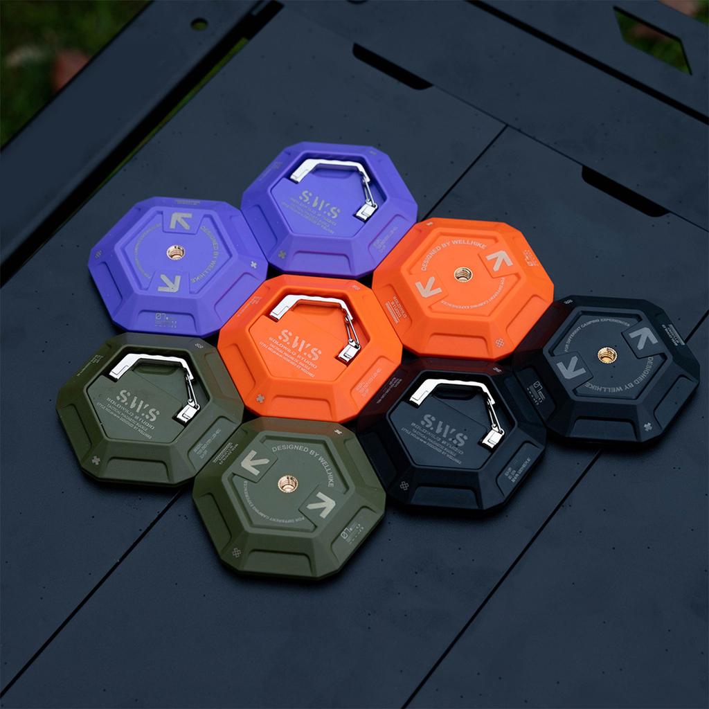 Magnetic Hanging Buckle Multi-functional Powerful Suction Cup Hooks Lightweight for Camping Heavy Duty Hanging Canopy Outing