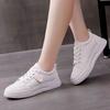 Студенческие маленькие белые туфли женские новые женские туфли платформа весна и осень спорт лето универсальные 2024 весна и лето повседневная обувь