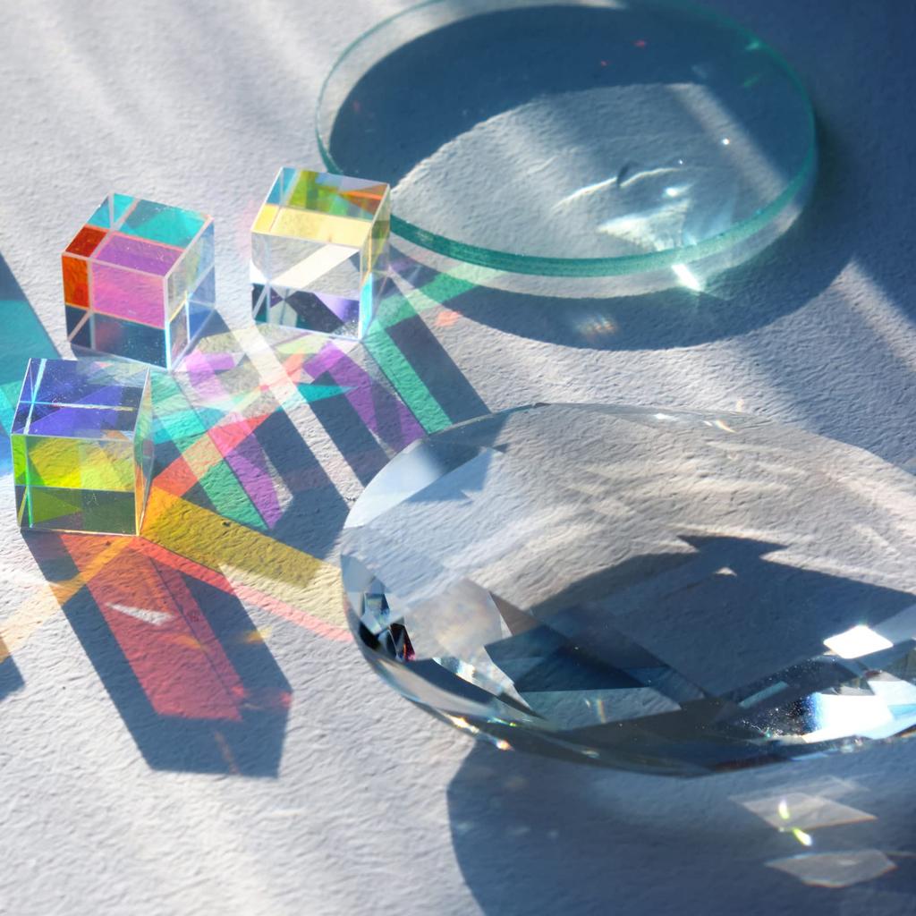 PATIKIL 1300 мм Фокусное расстояние Двояковыпуклая линза Диаметр 100 мм Высота 11 мм Стеклянная оптическая полировка Круглая линза для физических экспериментов Прозрачная