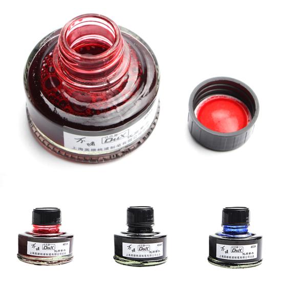 50 мл Чернила для перьевой ручки для плавного письма Стеклянный флакон Студенческие школьные офисные принадлежности