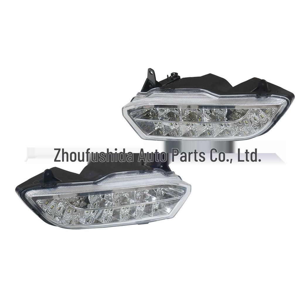 Светодиодные дневные ходовые огни и противотуманные фары для Volkswagen Polo 2014-2016