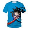 Kids Clothes Anime Dragon Ball Z T-shirt Goku Super Saiyan 3D Printed Short Sleeve Harajuku Men Tops Tees Boys Girls Clothing