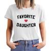 Womens Round Neck Short Sleeve T Shirt Printed Letter Casual Top 2025