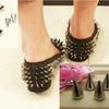 9.5mm Craft Garment Clothes/Bag/Shoes/Leather Cone Studs Rivets Spikes Screwback Punk Style
