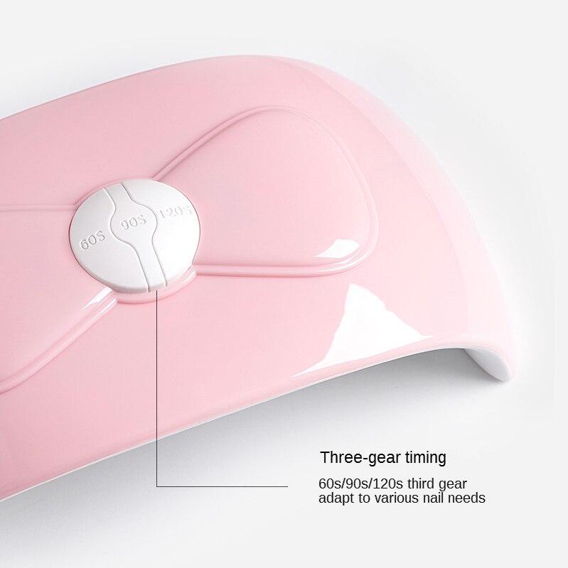 54 Вт Маникюрная гелевая лампа-бабочка Sun Mini UV Led Лампа для сушки ногтей Автоматический датчик Интеллектуальные инструменты для дизайна ногтей