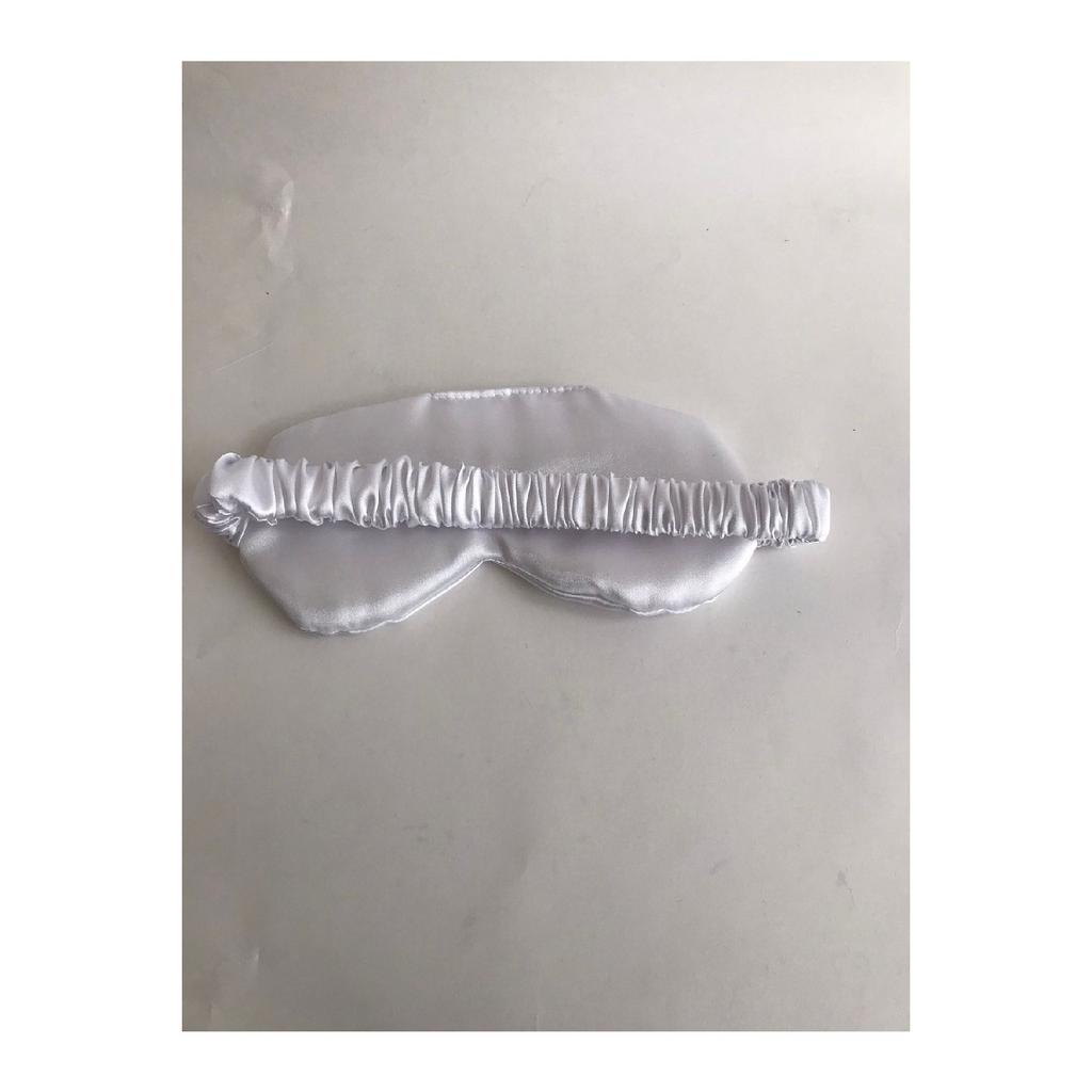 Атласные черные очки для сна/повязка на глазу