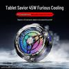 2025 Tablet Cooler: 45W High Power, Silent Freezing with AI Temperature Control & FS12 Digital Display