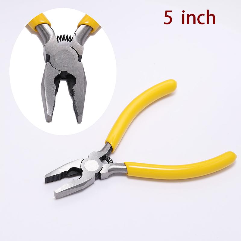 Мини-плоскогубцы DIY Маленькие инструменты для ювелирных изделий 5 дюймов Диагональные плоскогубцы Круглые Изогнутые Иглогубцы Кусачки Рукоделие Бисероплетение Ручная работа