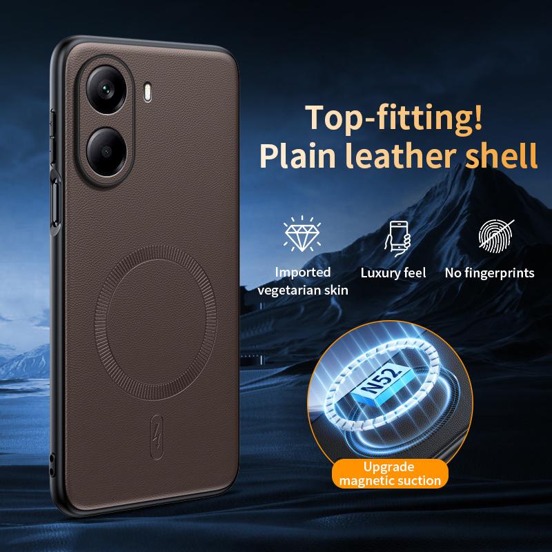 Для Redmi Turbo 4 Чехол Магнитная Кожаная Защитная Крышка Для Redmi Turbo 4 Высокое Качество Защита от Отпечатков Пальцев Нескользящий PC+TPU